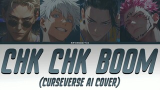 [AI Cover] Nanami, Gojo, Geto & Sukuna - Chk Chk Boom (Rom Lyrics)