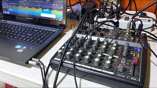 Record Audio from Mixer to Laptop by SDSS Pinoy Vlog