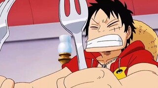 One Piece: Luffy's daily act of coquettishness, acting like a wife in front of Zoro, and like a chil