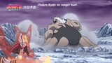 Boruto Episode 208 - Boruto Momoshiki meminta Chakra Kyubi Naruto untuk mengalahkan Boro