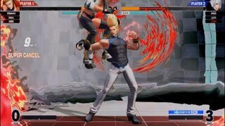 KOF15　チャンピオン　紅丸　２０Hit雷光拳コンボ　レアキャラマスター