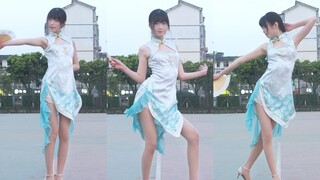 I feel so shy to wear a cheongsam and dance at school! [Wing Chun]
