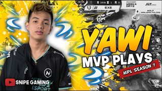 MVP PLAYS : TRISTAN "YAWI" CABRERA IQ A.K.A IPIT GOD