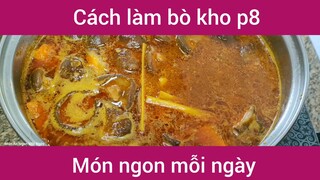 Cách làm bò kho p8