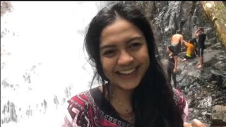 GADIS CANTIK DAYAK KALIMANTAN || mandi di air terjun cantik💕