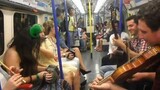 Irish Music on the Piccadilly line!