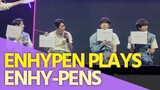 Enhypen plays ‘Enhy-pens’ during their fan meeting in Manila + Ni-Ki’s and Sunoo’s aegyo