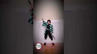 Demon Slayer | TANJIRO COSPLAY #shorts