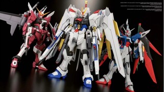 Pemindaian sendiri HOBBY JAPAN April 2024 Bagian kebebasan benih Gundam, contoh produksi Extraordina