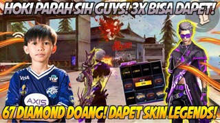 HOKI SETAHUN SEKALI! 3X SPIN DOANG BISA DAPET BUNDLE LEGENDS INI! MODAL 67 DIAMOND DOANG COY!!!