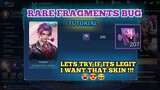 How To Buy Dream Skin Using Just Rare Fragment Bug