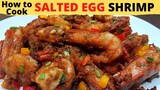 SALTED EGG SHRIMP |  Salted Egg Yolk Prawns | EASY RECIPE