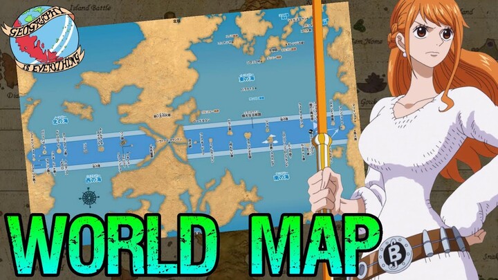 THE WORLD MAP OF ONE PIECE! - Geography Is Everything - One Piece Discussion | Tekking101