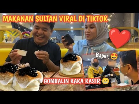 KEMAKAN VIRAL TIKTOK‼️JAUH-JAUH ISTRI NGAJAK MAKAN PANCAKE PAN & CO SULTAN 😱