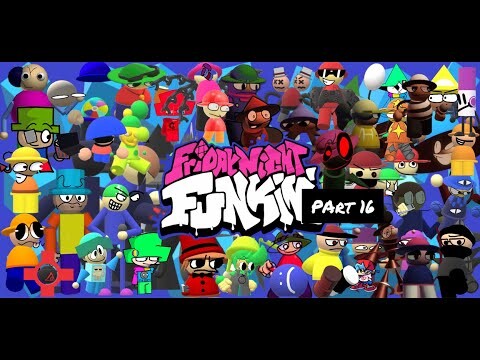 FNF vs Dave and Bambi ALL Characters Name PART 16 | Universal Collision Multiverse Stunning Madness