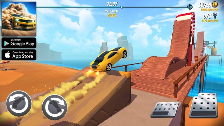 Stunt Car Extreme Android Gameplay High Settings (Mobile Gameplay, Android, iOS, 4K, 60FPS)