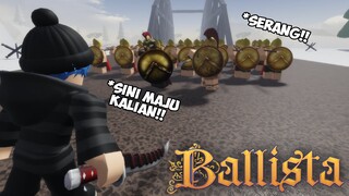 SERU BANGET!! Ketika Aku Memperebutkan Wilayah ANTAR PETARUNG !! ROBLOX BALLISTA !!