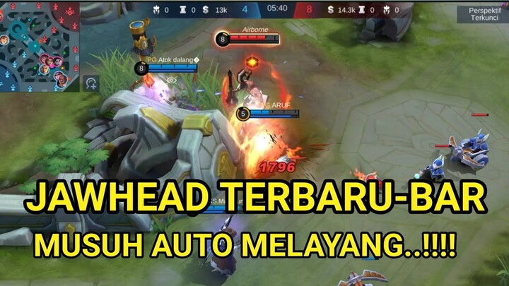 Jawhead TerBar-Bar Musuh Auto Melayang!! MLBB | Aruf Gaming