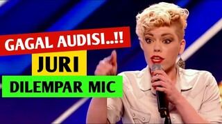 Sampai Lempar Mic Ke Juri...!! 7 Peserta Ini Marah Karena Gagal Audisi