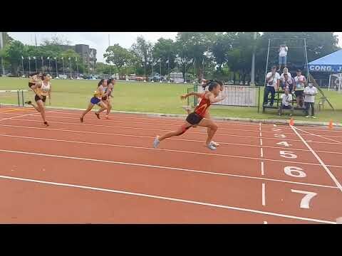 100m hurdles Final  National PRISAA 2024 Legaspi Albay