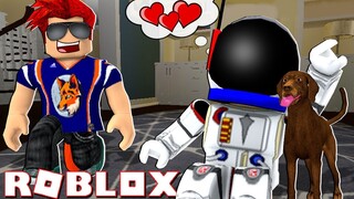 PLAYING WITH OUR NEW PUPPY!! - ROBLOX WHERE'S THE BABY