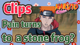 [NARUTO]  Clips |Pain turns to  a stone frog?