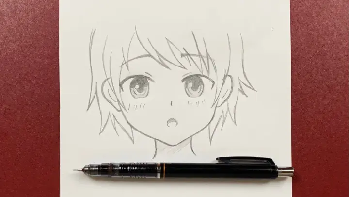 Easy to draw | how to draw cute anime girl easy step-by-step