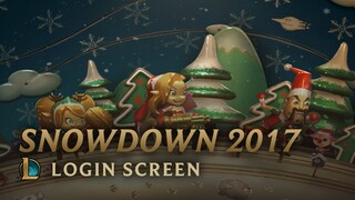 Snowdown 2017 | Login Screen - League of Legends