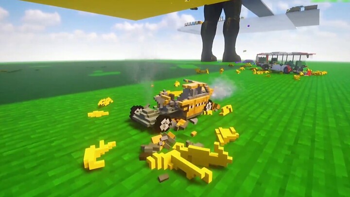 Game|Car Accidents Sim|How Many Cars Must Be Used to Defeat a Thanos?