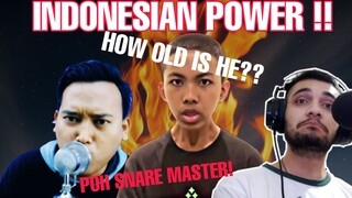 A.G.M | indonesian prodigy & GIVEN | Fire like this BEATBOX REACTION