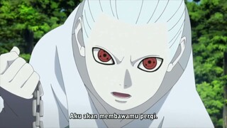 Naruto mode kurama vs uchiha shin!!! Sub indo