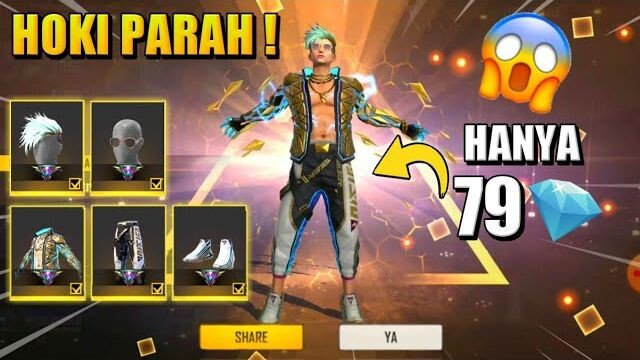 Trik Spin Event Terbaru Free Fire Dapat Bundle Thunder Electrified Squad Beatz