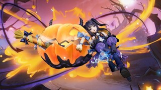 Preview of HAKO SHOUJO's brand-new Halloween Night skin "Sweet Sacred Shade" | Onmyoji Arena