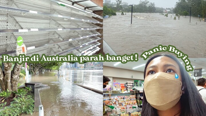 Akhirnya bisa keluar rumah !! setelah 4 hari hujan dan BANJIR dimana mana 😩