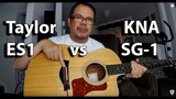 Taylor ES1 vs KNA SG-1 Acoustic Guitar Pickup Comparison