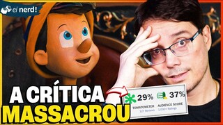 PINÓQUIO É A MAIOR DECEPÇÃO DO ANO? A CRÍTICA DESCEU A LENHA NO FILME!