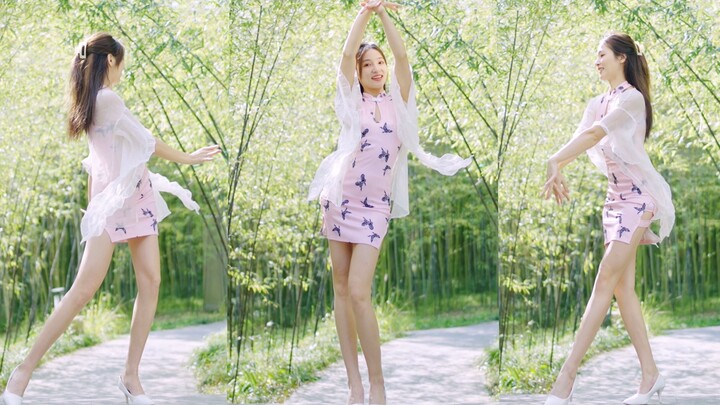 This girl is so good at wearing cheongsam [Dancing for a Thousand Years]