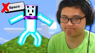 AKU GA BISA LONCAT DI MINECRAFT!!! (Minecraft Upwards #1)