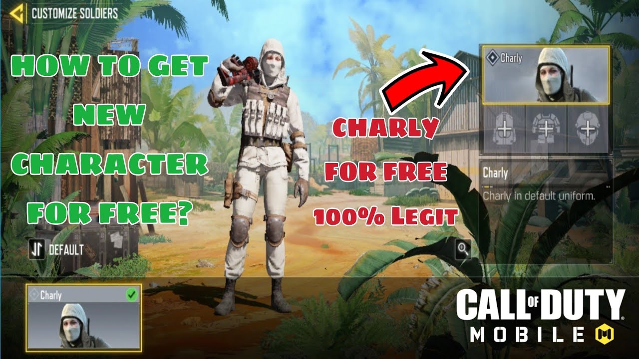 THIS IS HOW YOU GET CHARLY AND THE COD POINTS *FREE* ON COD MOBILE