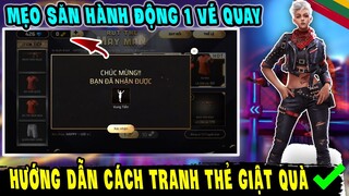 Hướng dẫn cách chơi sự kiện tranh thẻ giật quà ff dễ ra nhất | Mẹo săn hh pha lê tím thành công
