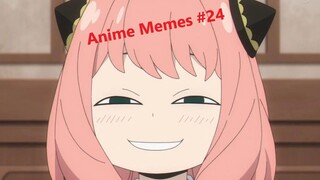 Anime Memes Try Not to LAUGH Challenge #24 | Anime | Memes| Anime Memes | try not to laugh challenge