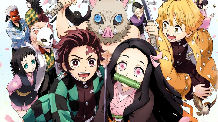 [Kimetsu no Yaiba] Sampul Kimetsu no Yaiba, suara pria lembut oktaf rendah dan bunga teratai merah J