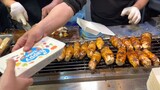 Món ăn đường phố Đài Loan,Nấm nướng hành ăn là nhớ,Grilled King Oyster Mushrooms, Street Food