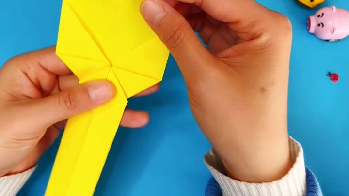Wolverine paw origami, fun and not hurtful, children like it, it’s winter vacation, let’s fold it