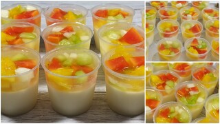 Resep Puding Sutra Buah Segar Enak Untuk Takjil Buka Puasa