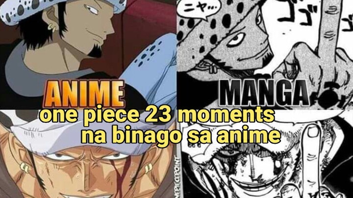 23 moments one piece na binago sa anime!