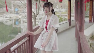 【Yueyue☾】Hong Zhaoyuan❤【Kamu masih di hatiku】(kipas sutra panjang + gaya jazz❤ elemen Hanfu x Han)