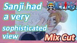 [ONE PIECE]  Mix Cut | Sanji had a very sophisticated view