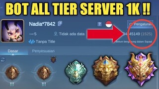 BUG AKUN BOT VIRAL SERVER 1K !! SUPPORT SEMUA TIER, JANGAN BILANG MOONTON