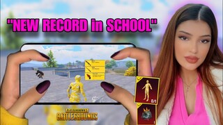 iPhone 13 Pro Max Pubg HANDCAM🔥4 FINGER + Full GYRO | BEST GIRL PLAYER #24